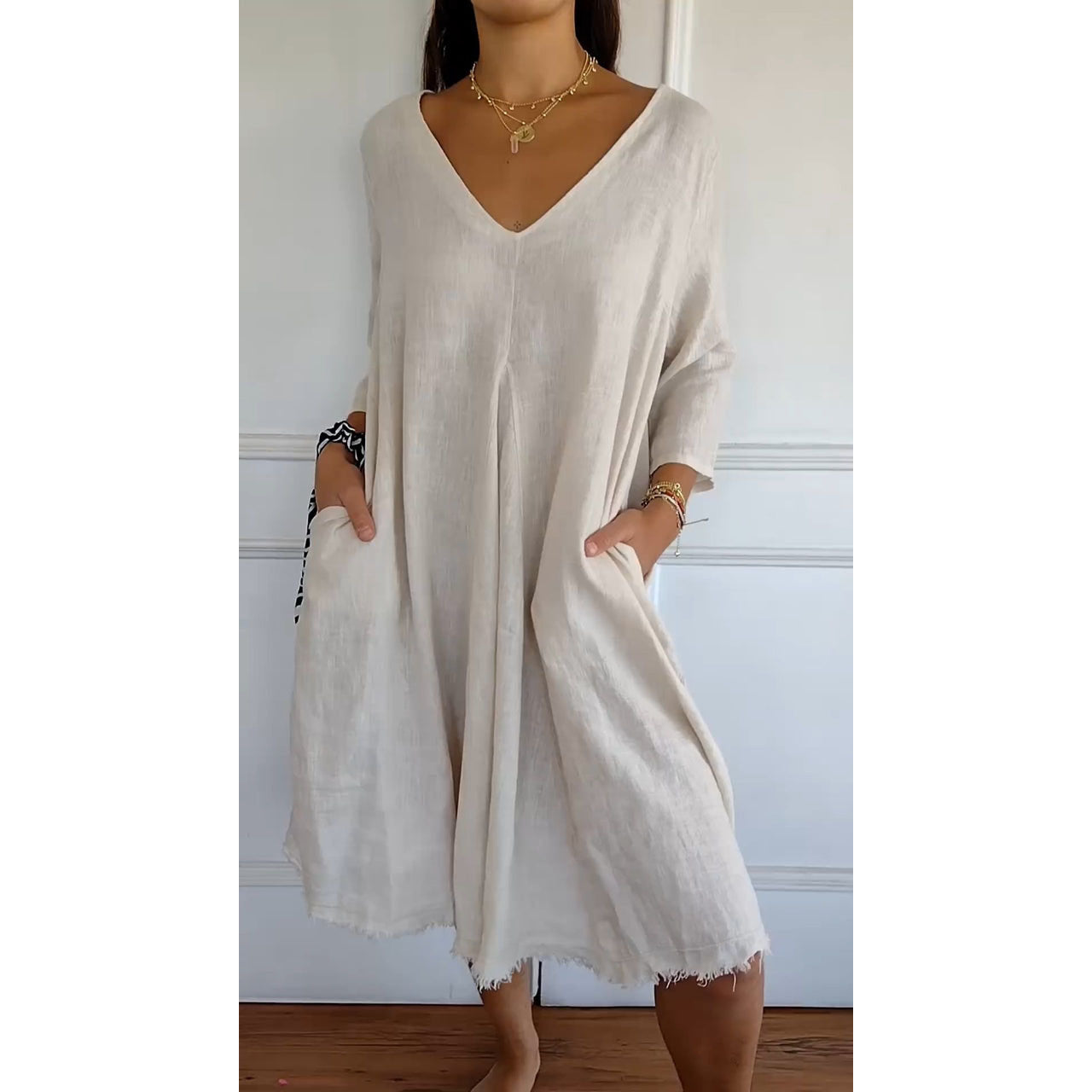 Kassandra | Vestido Casual de Lino