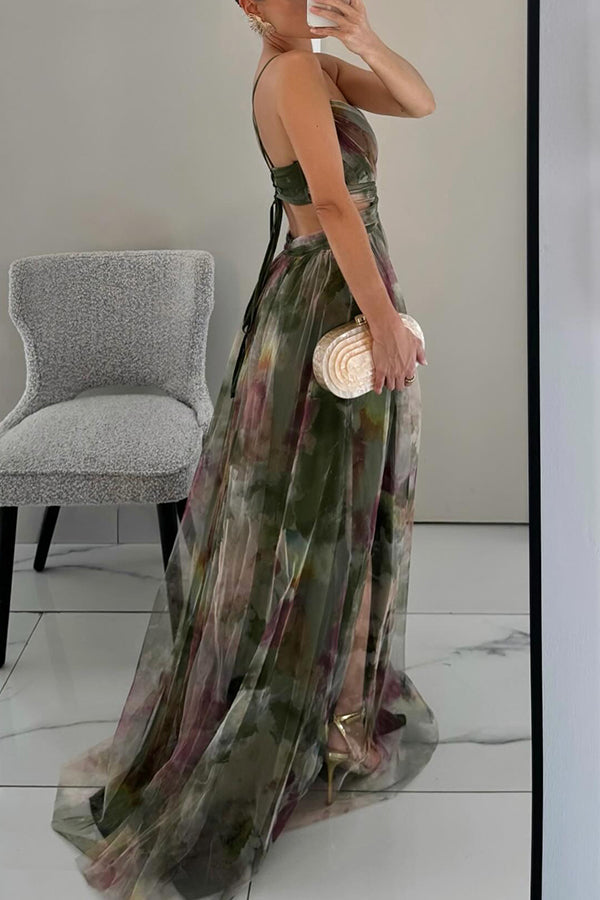 Oaklyn | Vestido de Noche Acuarela