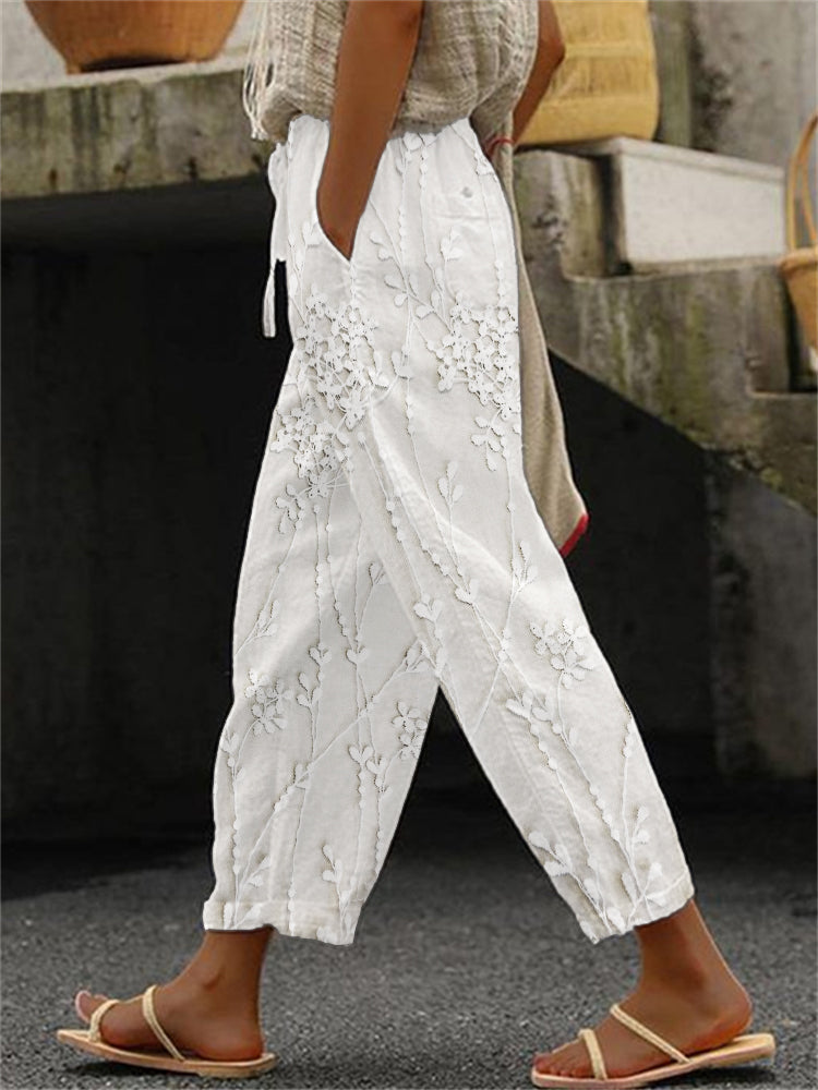 Pantalones Impresos Eleanor™ con Diseño de Vides