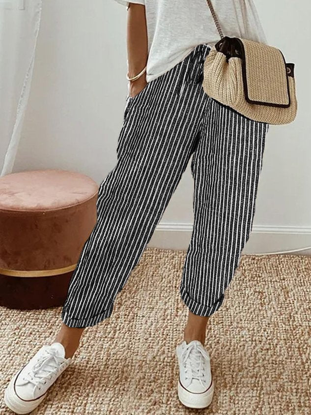 Pantalón Fluido Confort Elegante