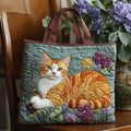 Bolso Artesanal - Gato Naranja