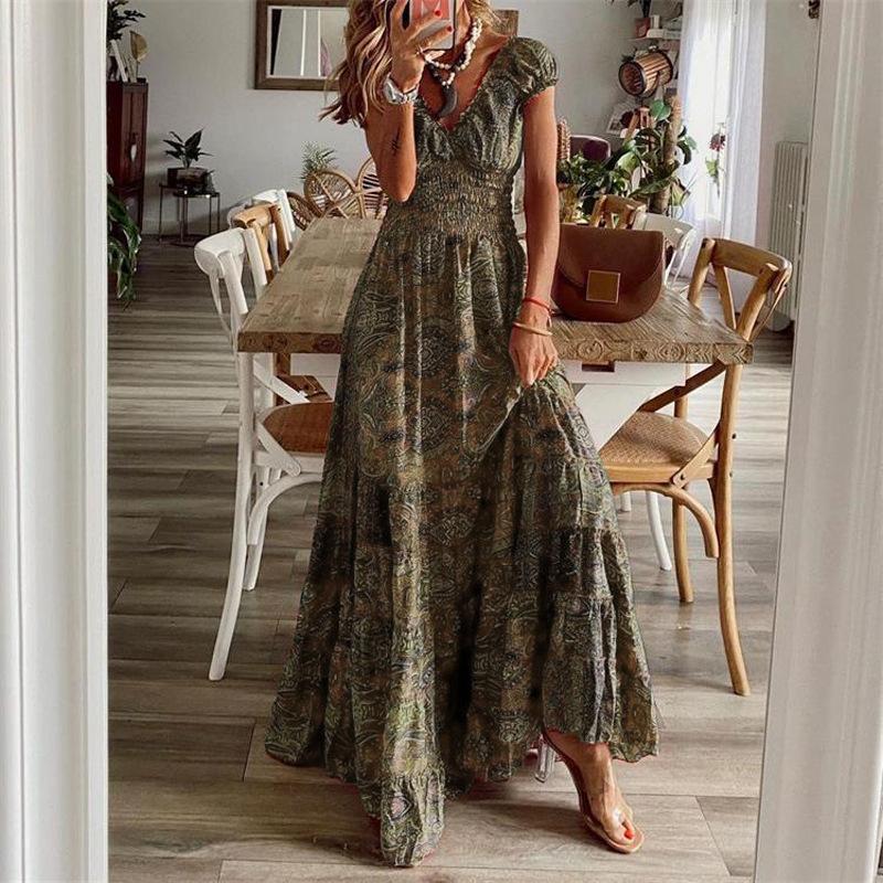 Sienna | Vestido Maxi Floral Bohemio