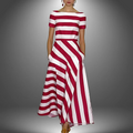 Isabella | Vestido Ligero y Aireado con Rayas Sutiles