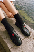 MOCASÍN CLÁSICO CON DETALLE DE CORAZÓN