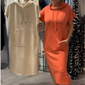 Audrey | Vestido Casual con Capucha