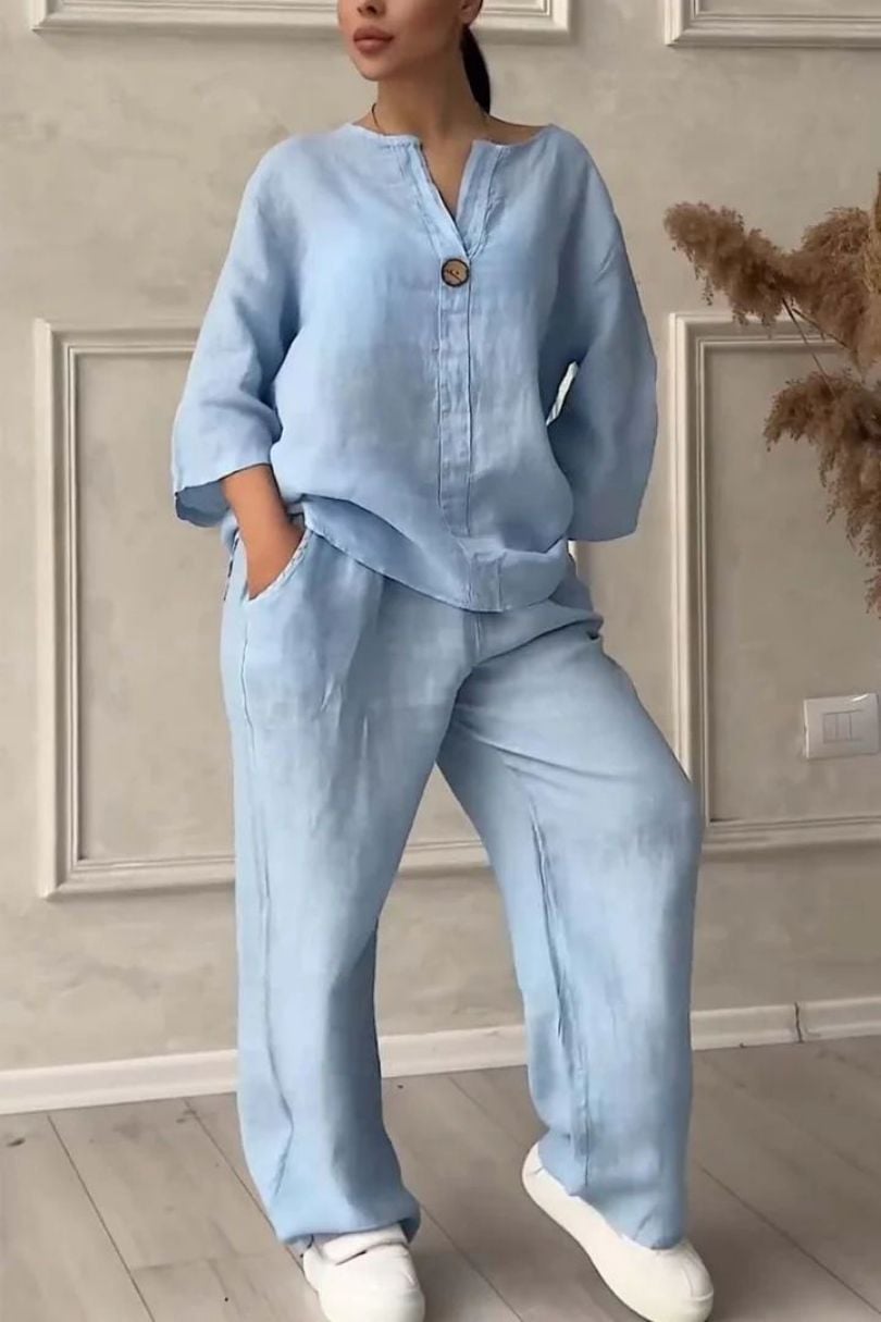 Elise | Conjunto Casual de Dos Piezas