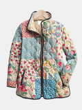 Zarae | Encantadora Chaqueta Acolchada Floral para Mujeres