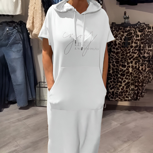 Audrey | Vestido Casual con Capucha