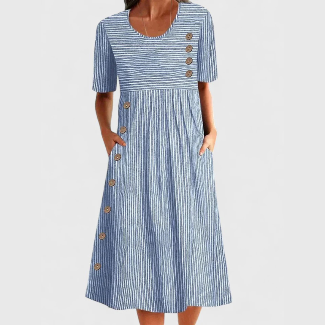 Elsa | Vestido de Verano a Rayas