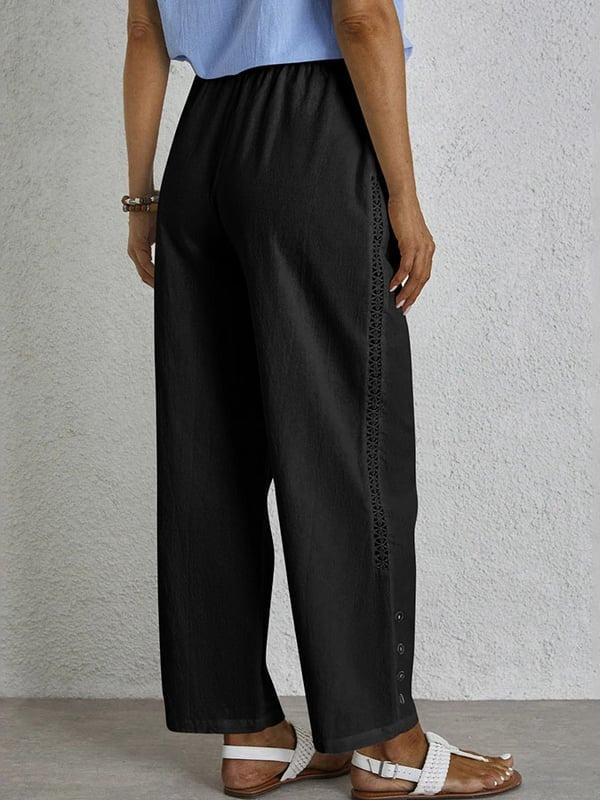 Shania | Pantalones Sueltos con Botones