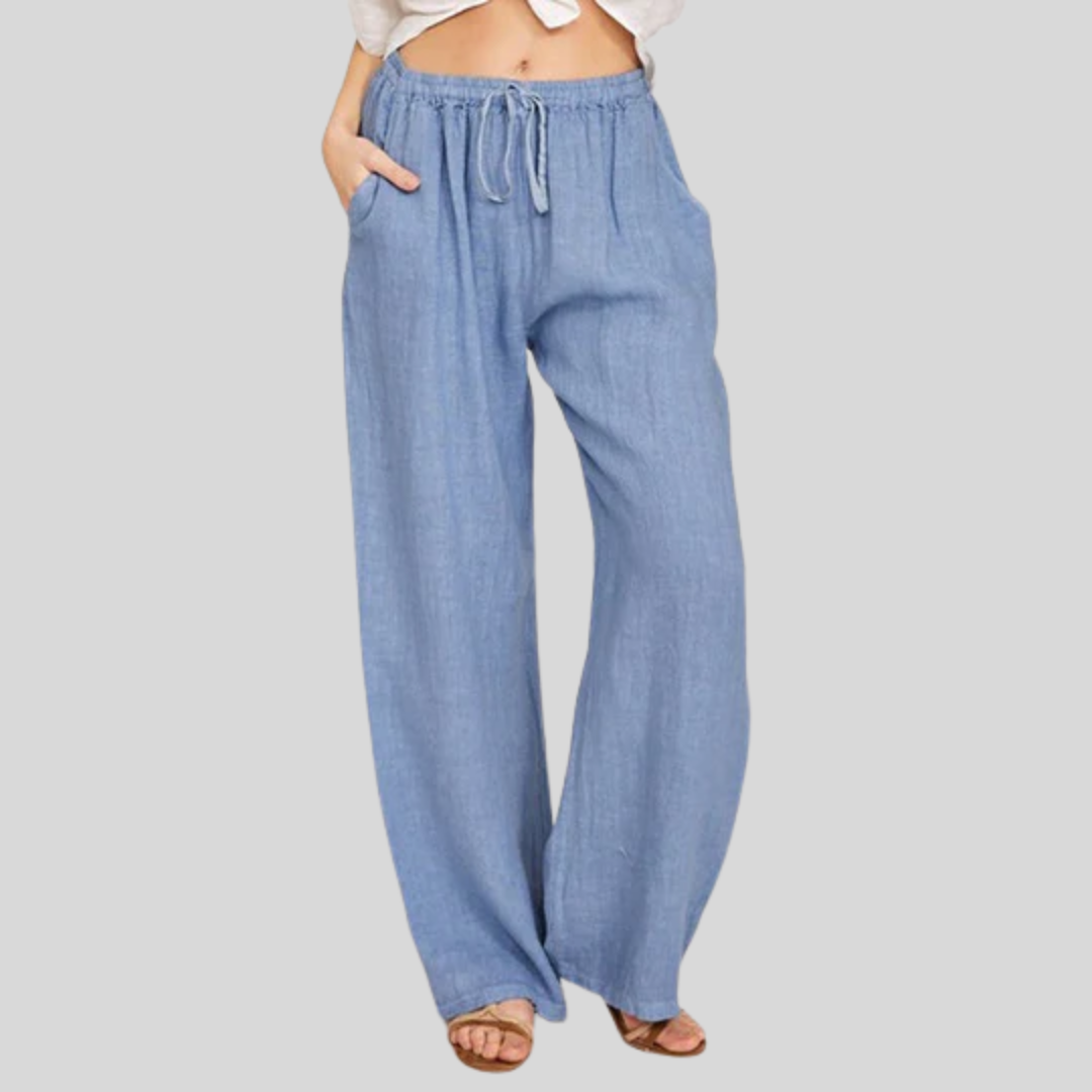 Enara | Pantalones Cómodos con Cordon