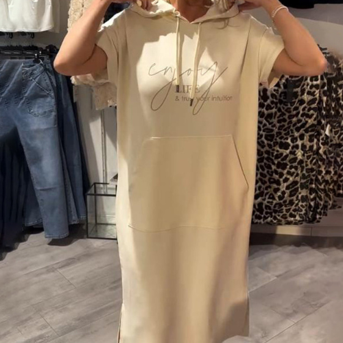 Audrey | Vestido Casual con Capucha