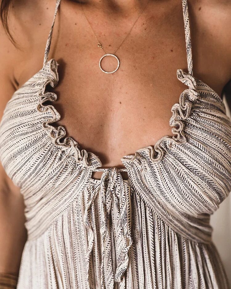 Eva | Vestido de Verano con Espalda Abierta