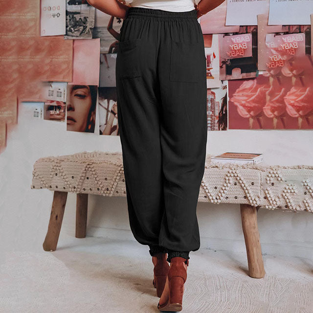Kaeli | Pantalones Elegantes con Cordon