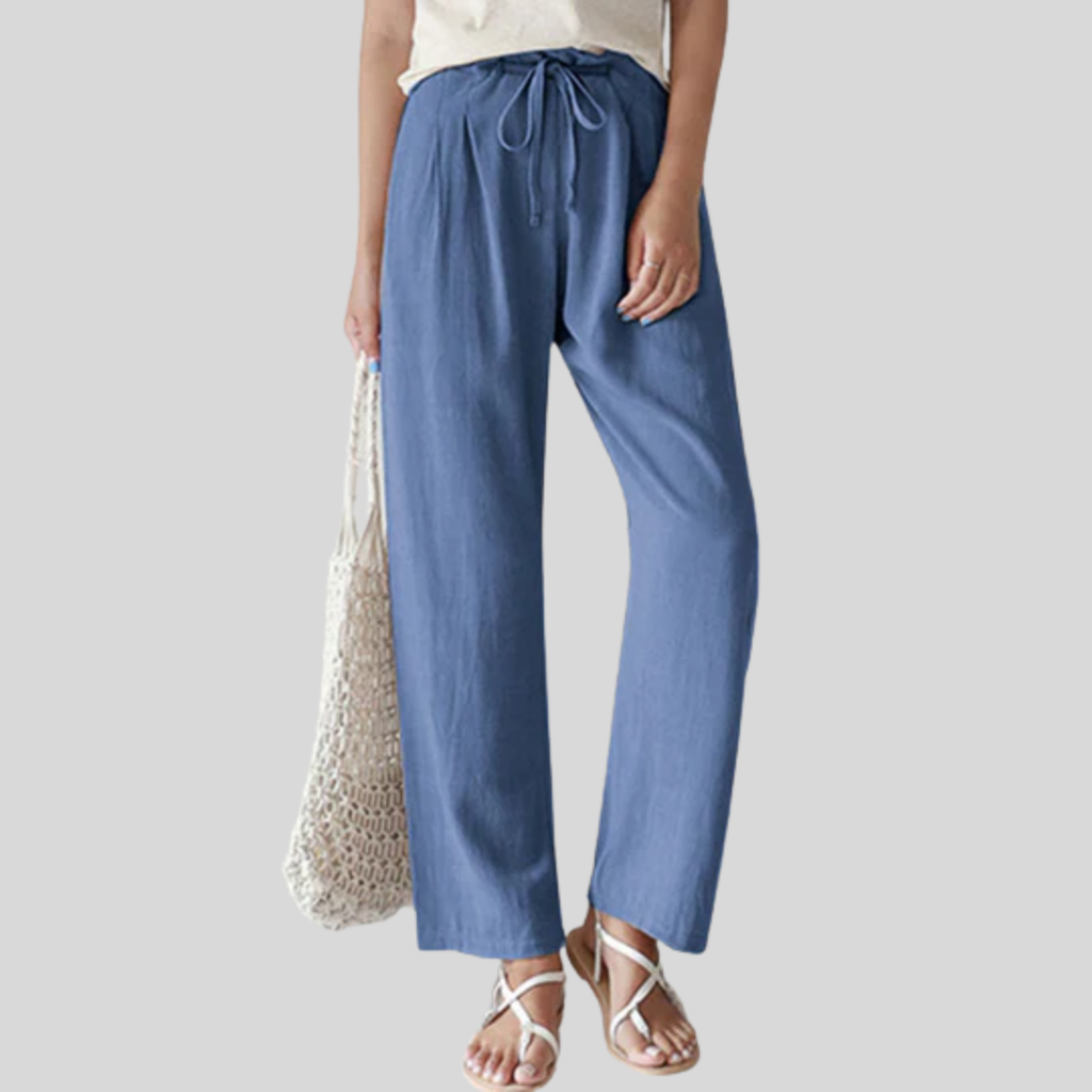 Vara | Pantalones de Relax con Cuerda