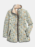 Nola | Encantadora Chaqueta Acolchada con Estampado Floral