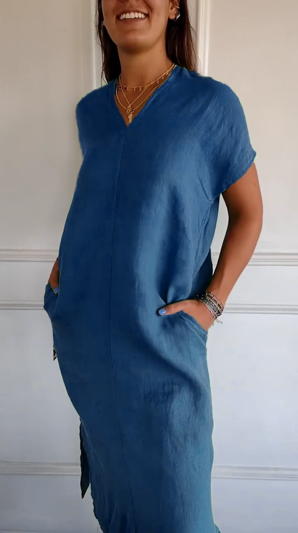Kassandra | Vestido Casual de Lino