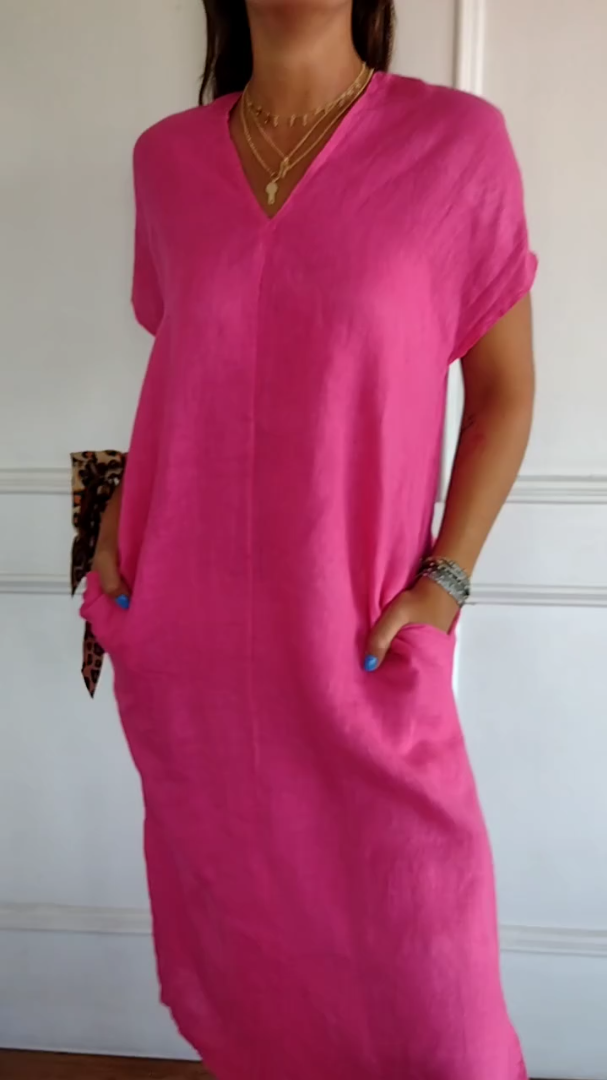 Kassandra | Vestido Casual de Lino