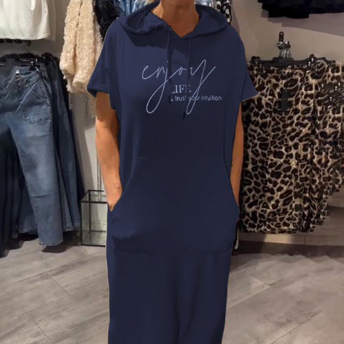 Audrey | Vestido Casual con Capucha