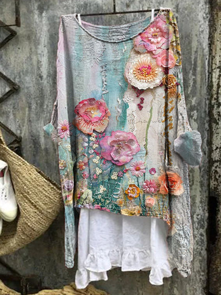 Chloe™ Blusa Artística