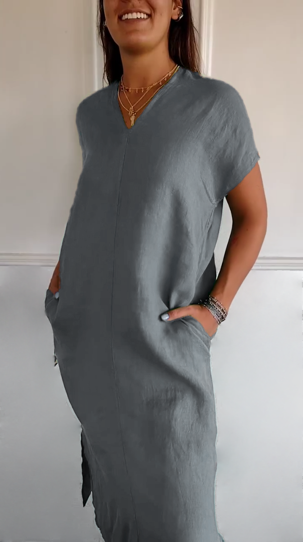 Kassandra | Vestido Casual de Lino