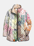 Suri | Chaqueta Acolchada Casual con Estampado Floral
