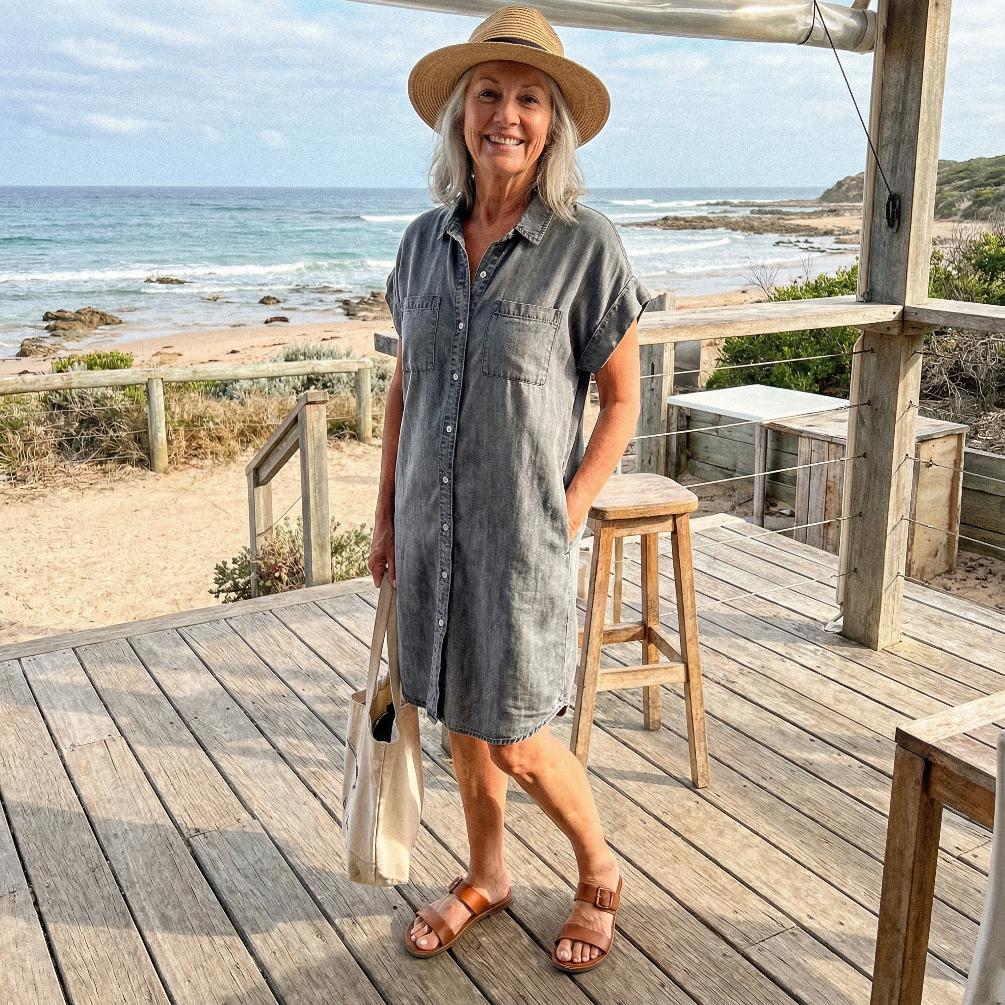 Marlee | Vestido Casual de Jean