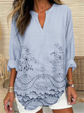 Nora™ Top Impreso Elegante