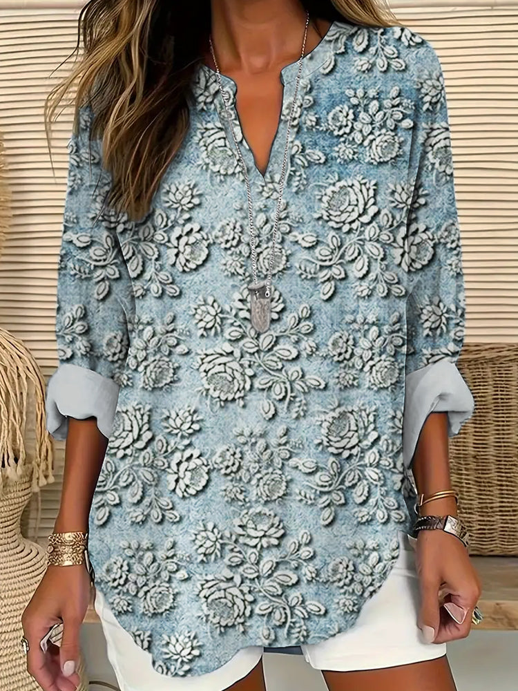Blusa Impresa Aria™ Petal Mist