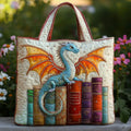 Bolso Acolchado - Dragón Esmeralda Guardián de los Libros