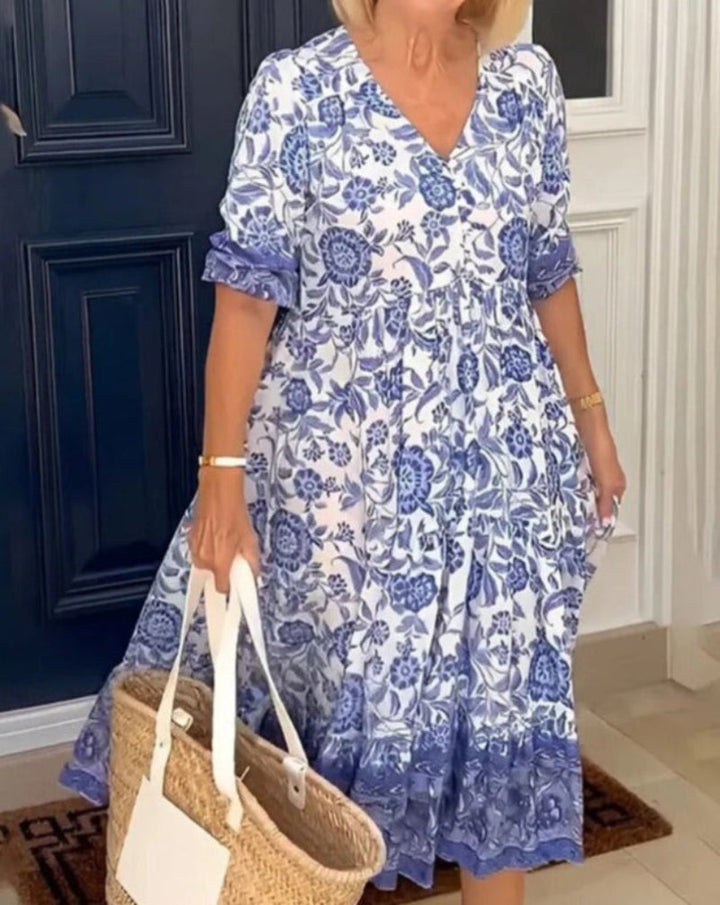 Emma | Vestido Floral Elegante y Aireado