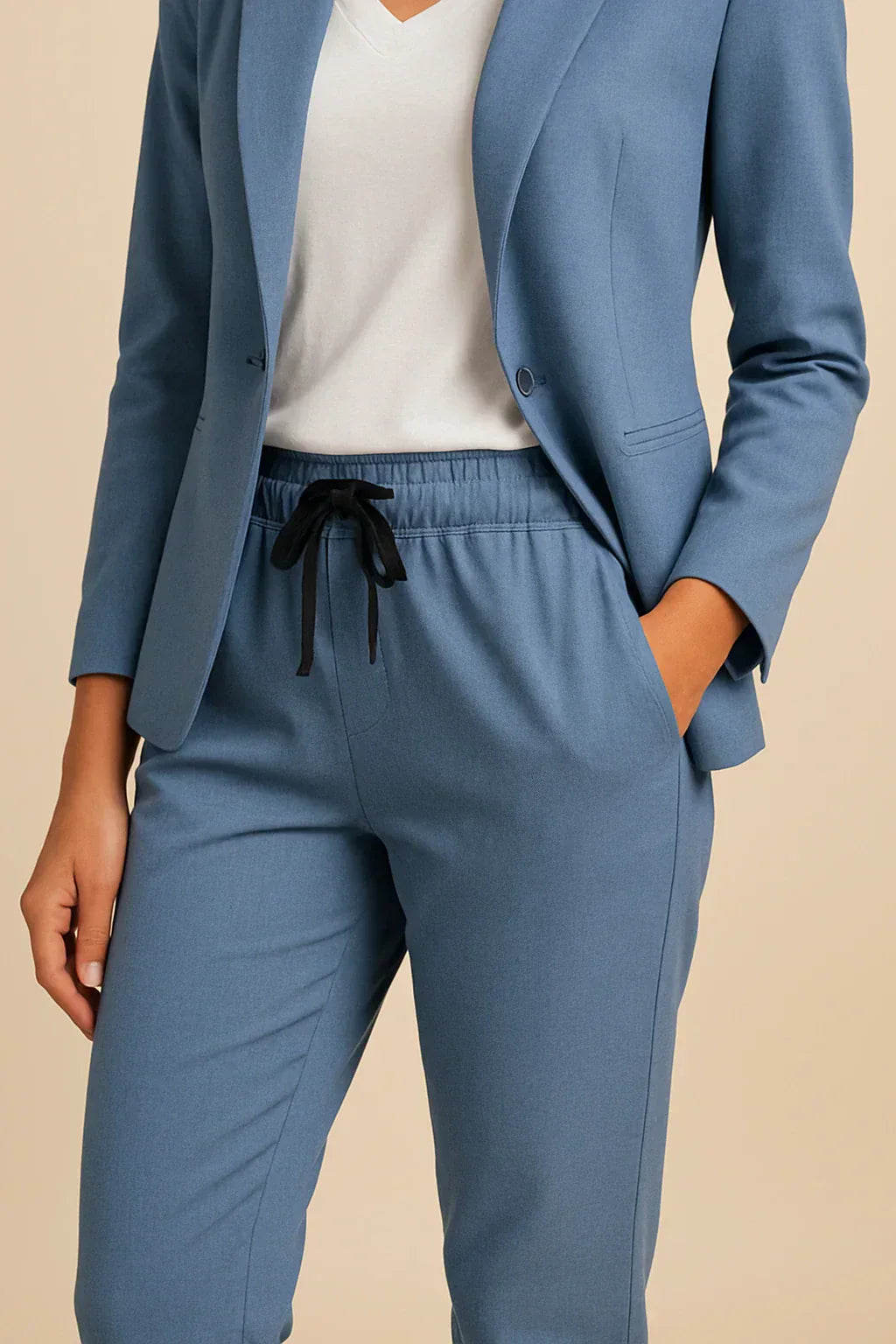 Eliana | Conjunto Elegante con Chaqueta y Pantalones