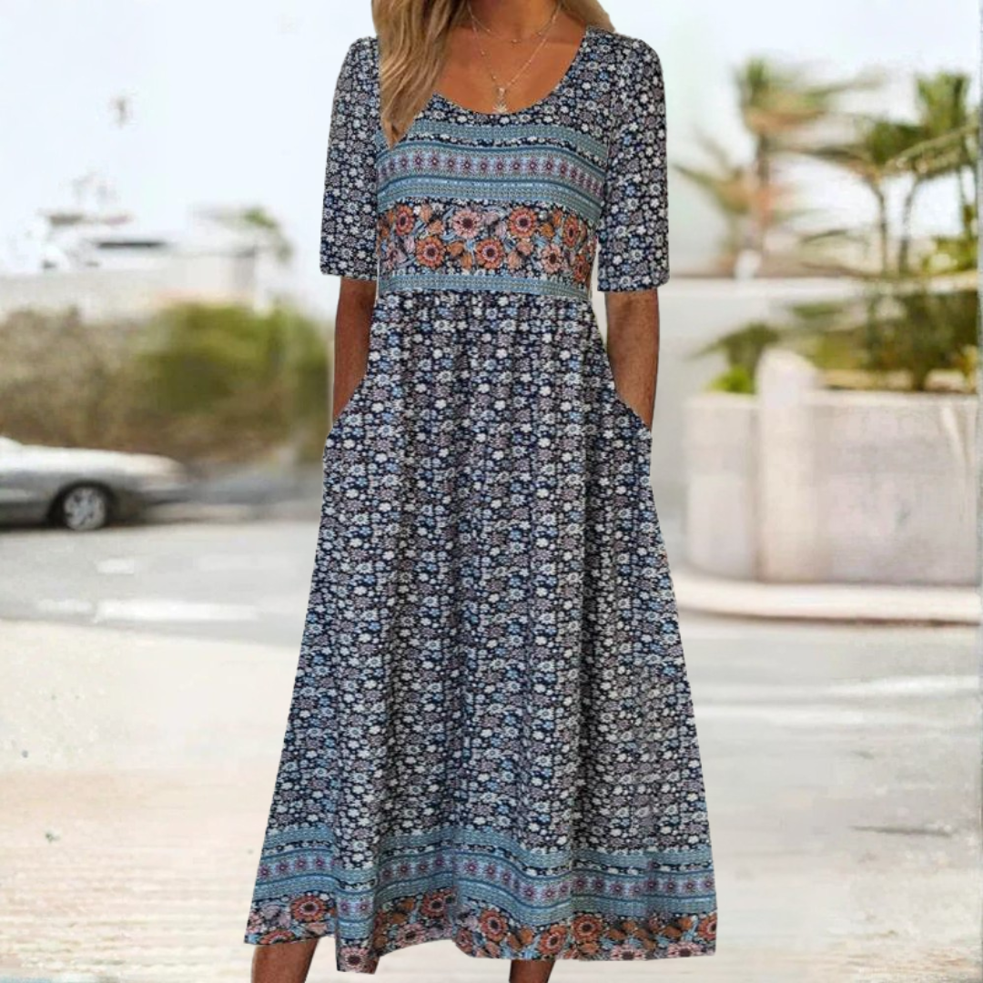 Maya | Vestido Impreso Bohemio