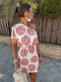 Lily | Vestido Midi Sin Hombro
