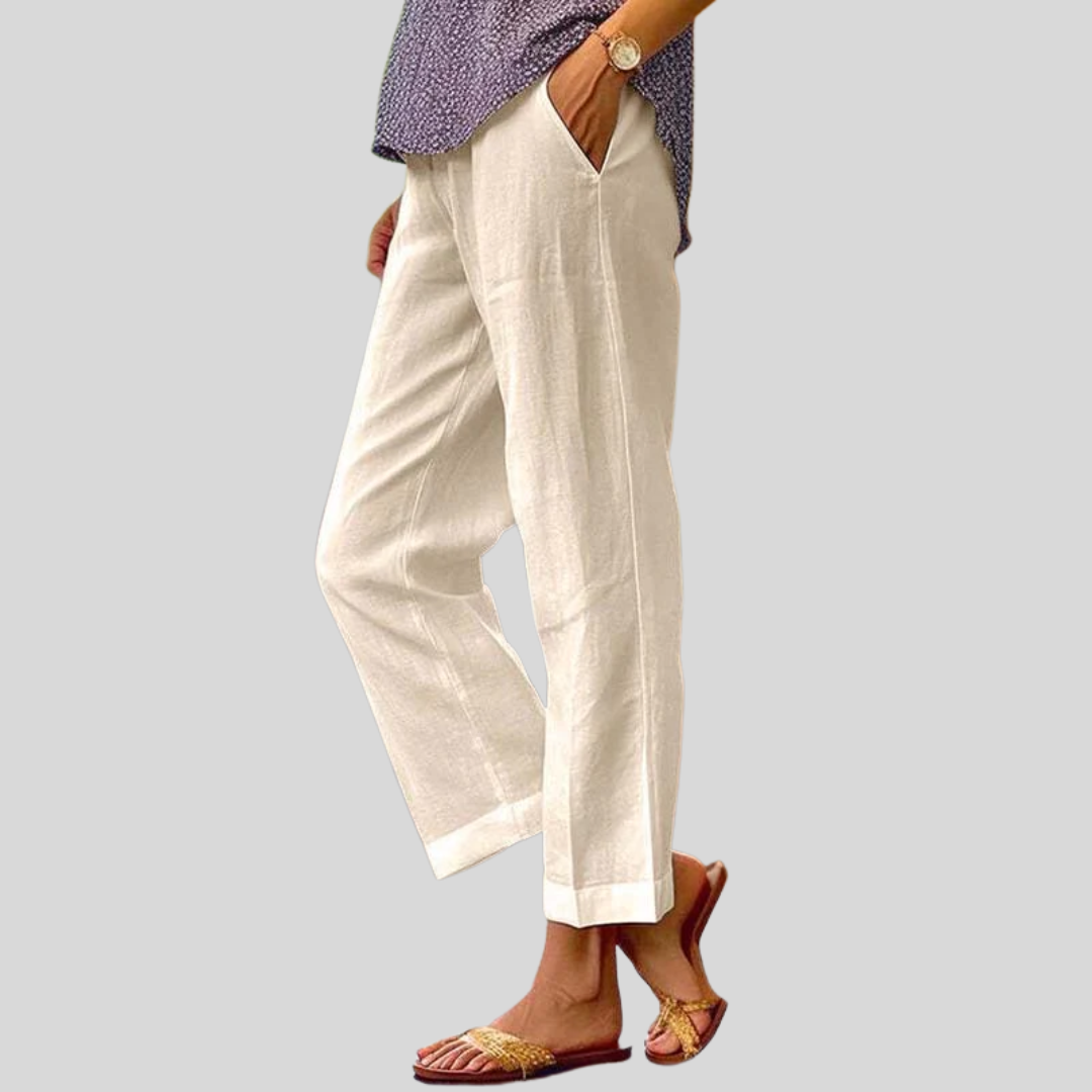Vayla | Pantalones clásicos de corte holgado