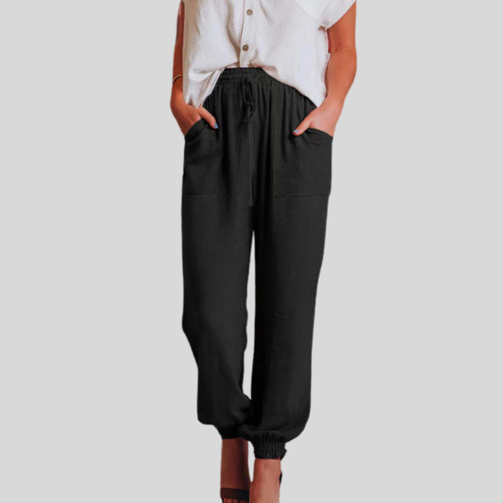 Kaeli | Pantalones Elegantes con Cordon