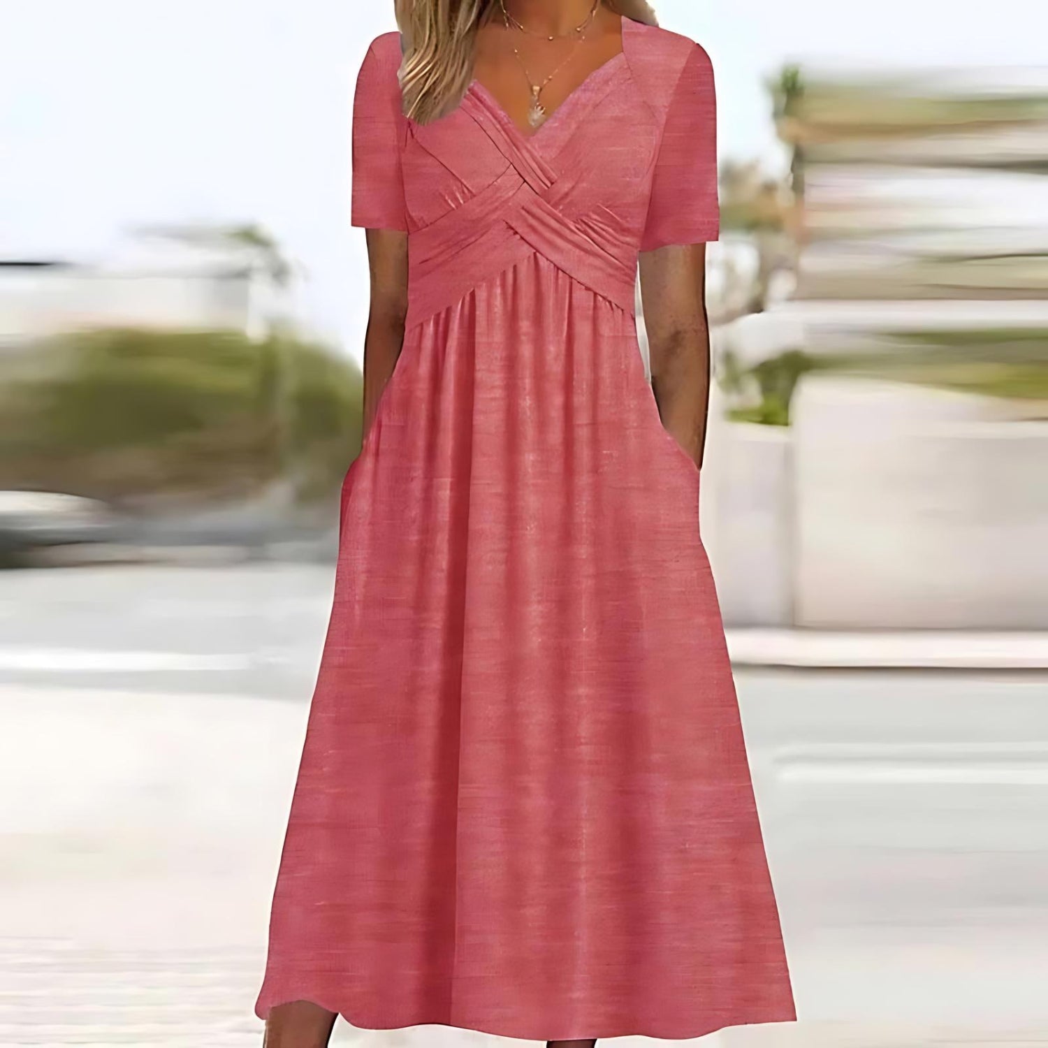 Anahi | Vestido Midi Casual