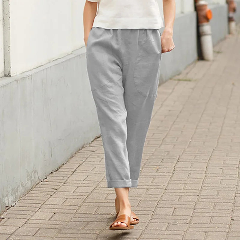 Kriza | Pantalones Amplios con Bolsillos