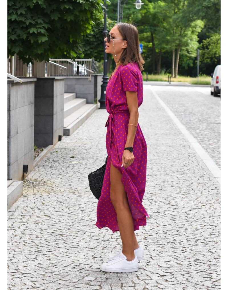 Harper | Vestido Midi Floral Envolvente