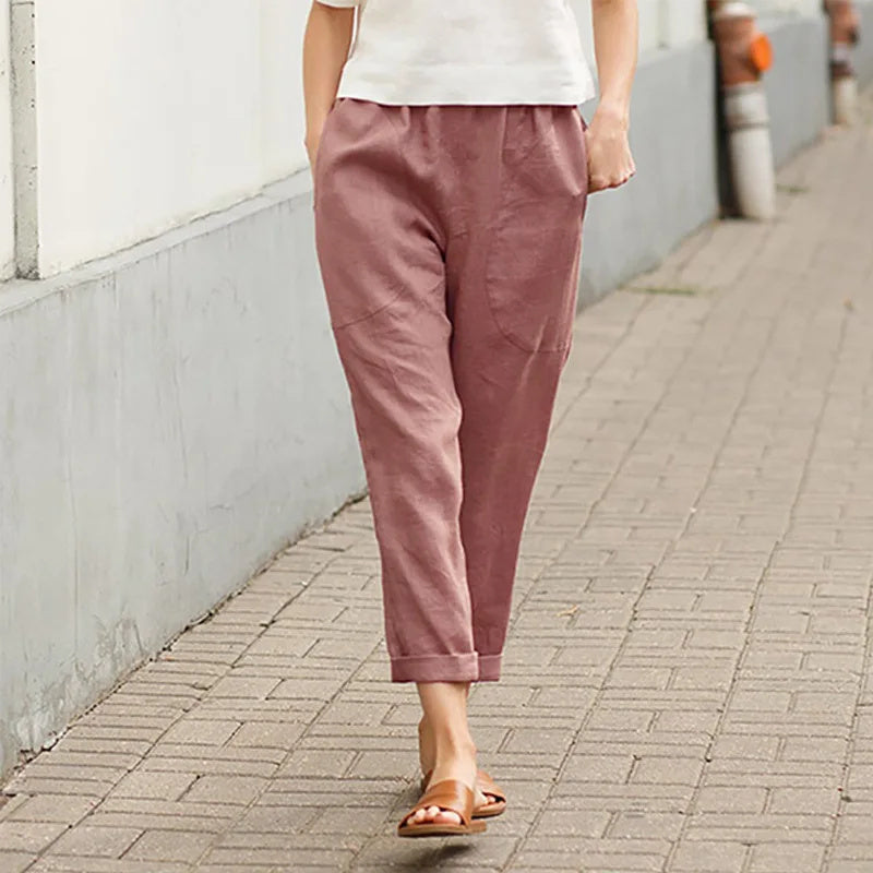 Kriza | Pantalones Amplios con Bolsillos