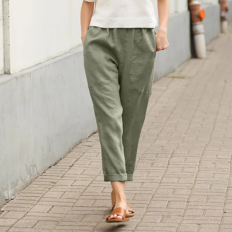 Kriza | Pantalones Amplios con Bolsillos
