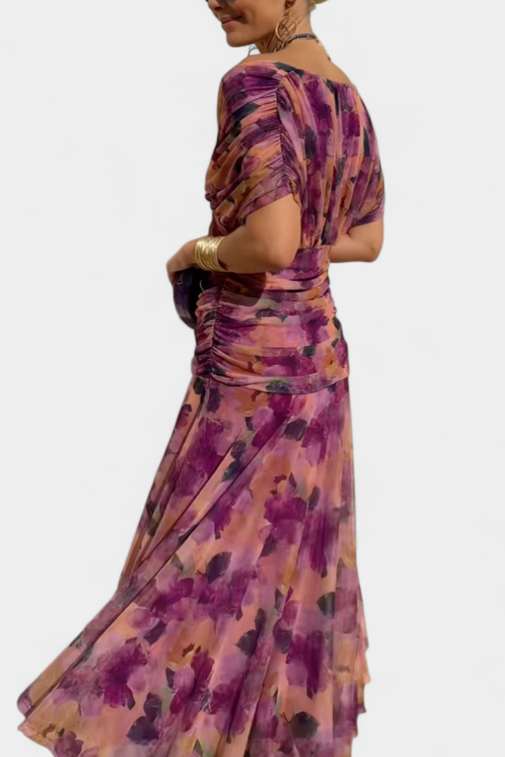 Raegan | Vestido Largo Floral Romántico