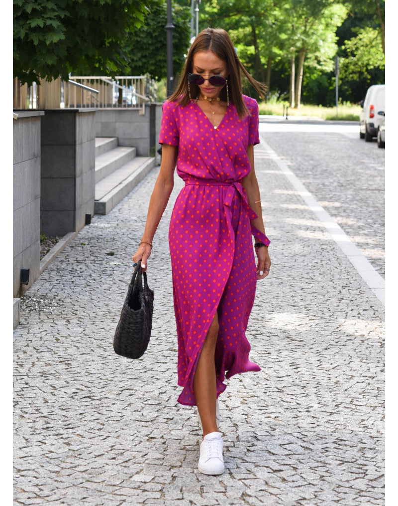 Harper | Vestido Midi Floral Envolvente