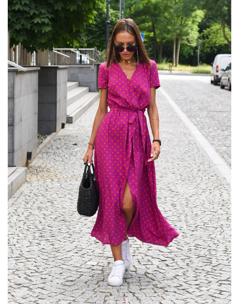 Harper | Vestido Midi Floral Envolvente