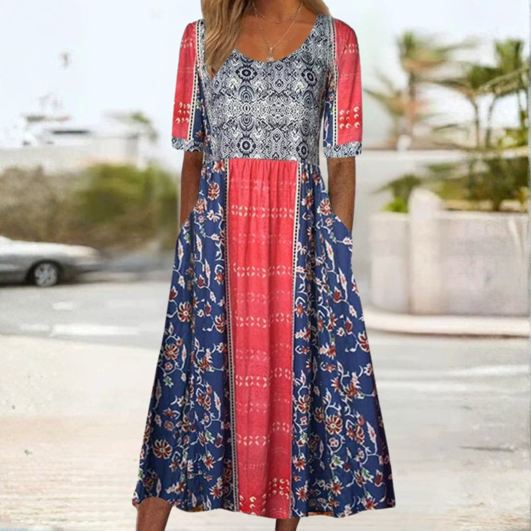 Maya | Vestido Impreso Bohemio