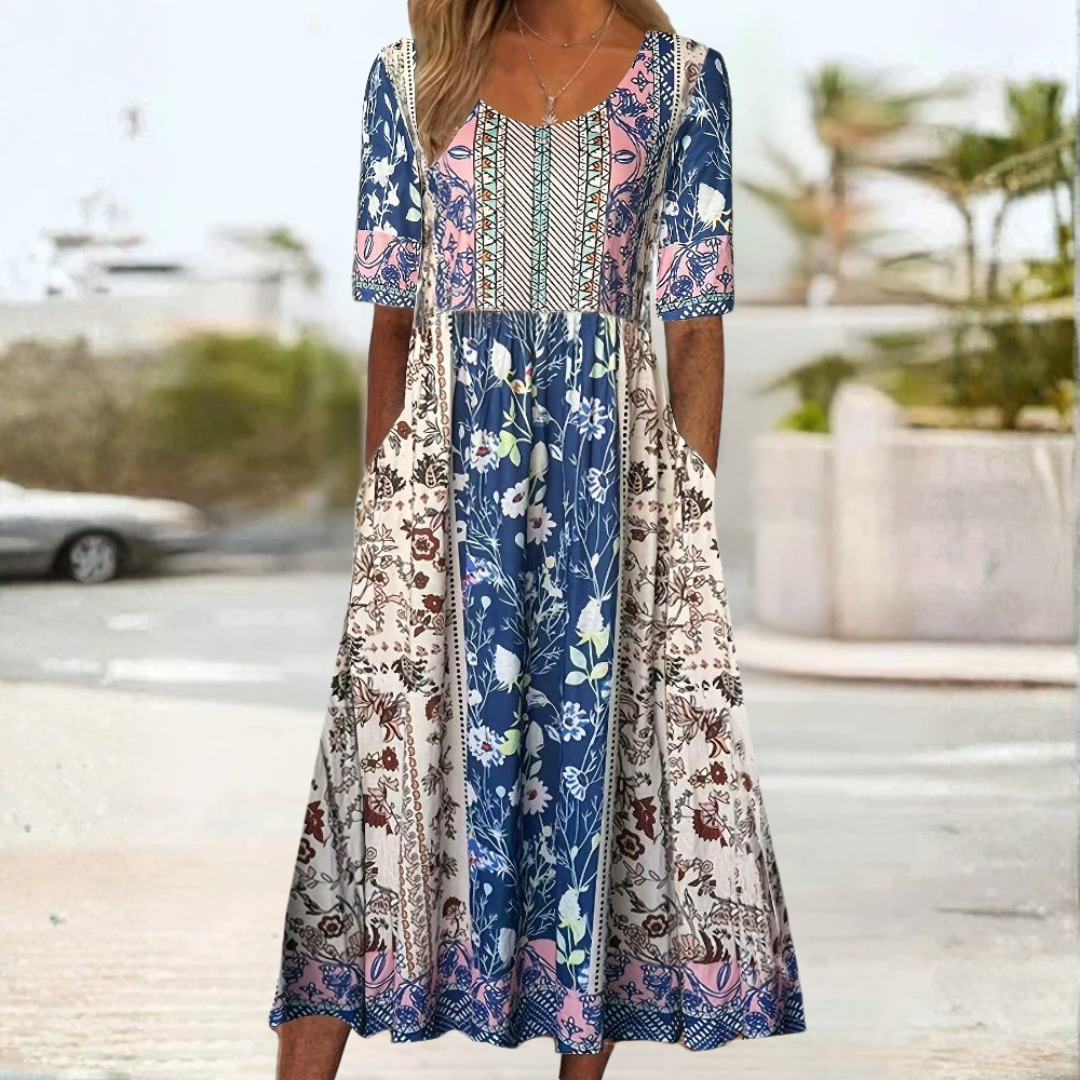 Maya | Vestido Impreso Bohemio