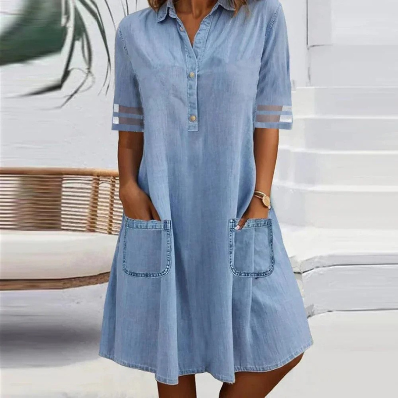 Ruby | Vestido de mezclilla casual