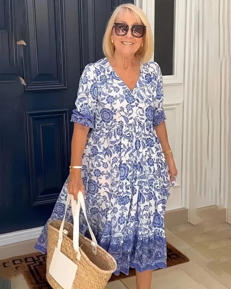 Emma | Vestido Floral Elegante y Aireado