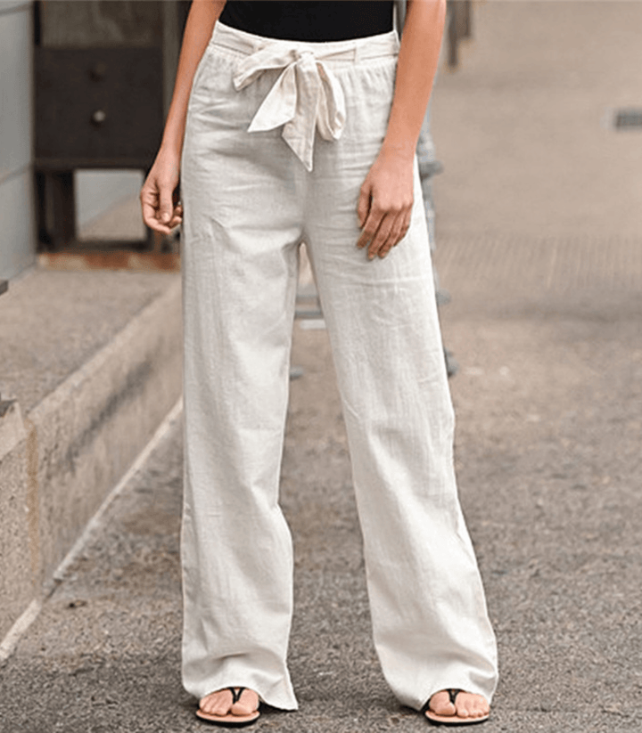 Joleen | Pantalón de Relax Mujer con Cordon y Cintura Elástica
