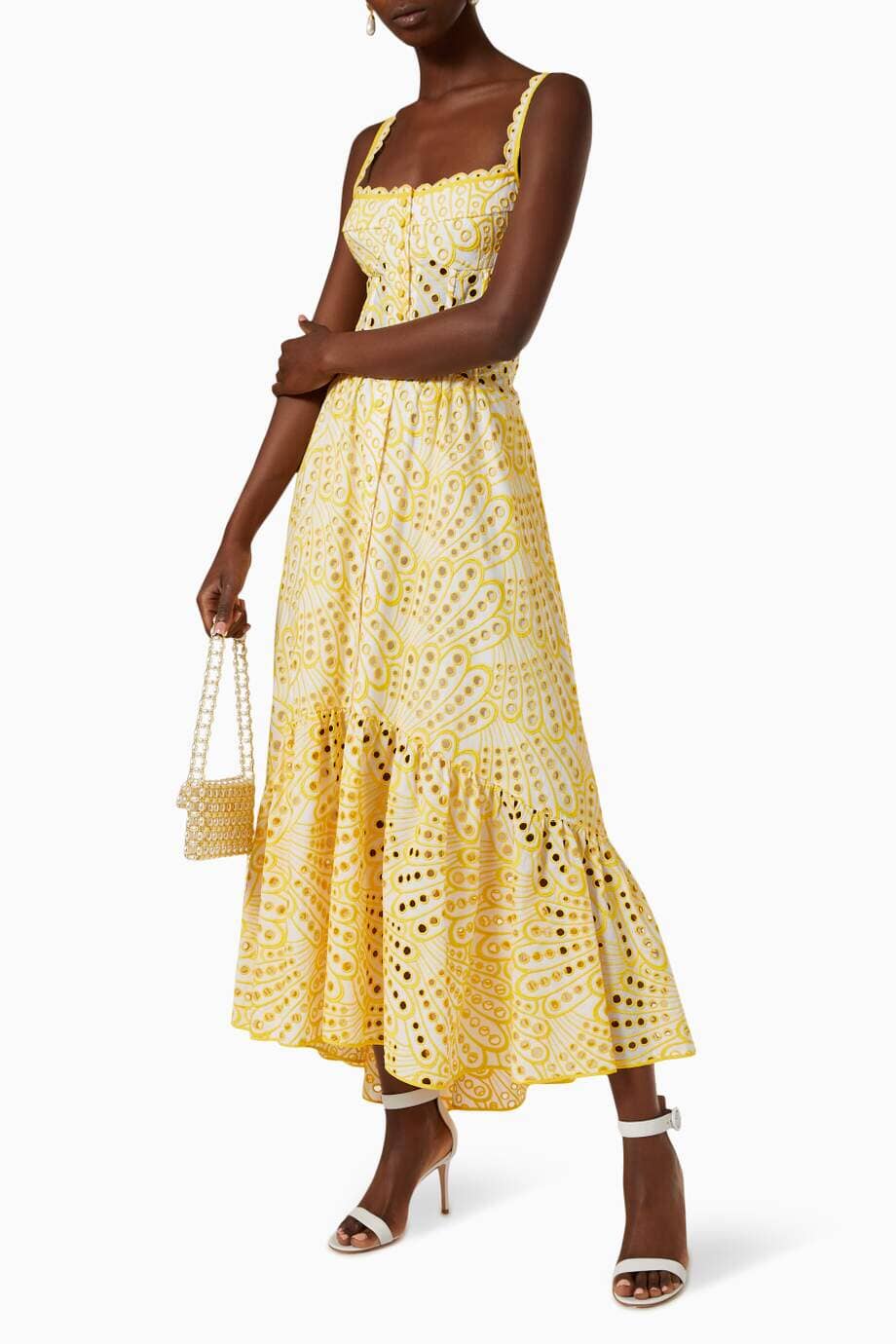 Dolly | Vestido Midi Bustier de Encaje